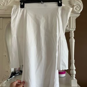 White House Black Market White Off The Shoulder Top